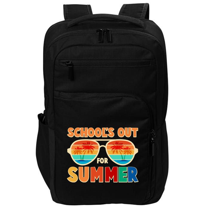Retro Schools Out For Summer Impact Tech Backpack