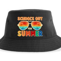 Retro Schools Out For Summer Sustainable Bucket Hat