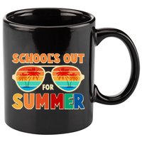 Retro Schools Out For Summer 11oz C Handle Ceramic Mug