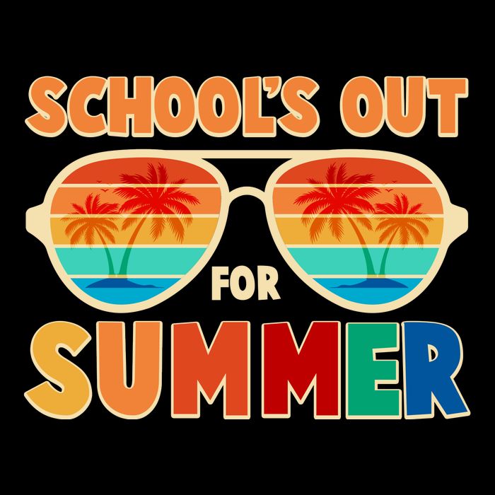 Retro Schools Out For Summer Baby Bodysuit