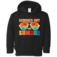 Retro Schools Out For Summer Toddler Hoodie