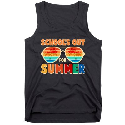 Retro Schools Out For Summer Tank Top