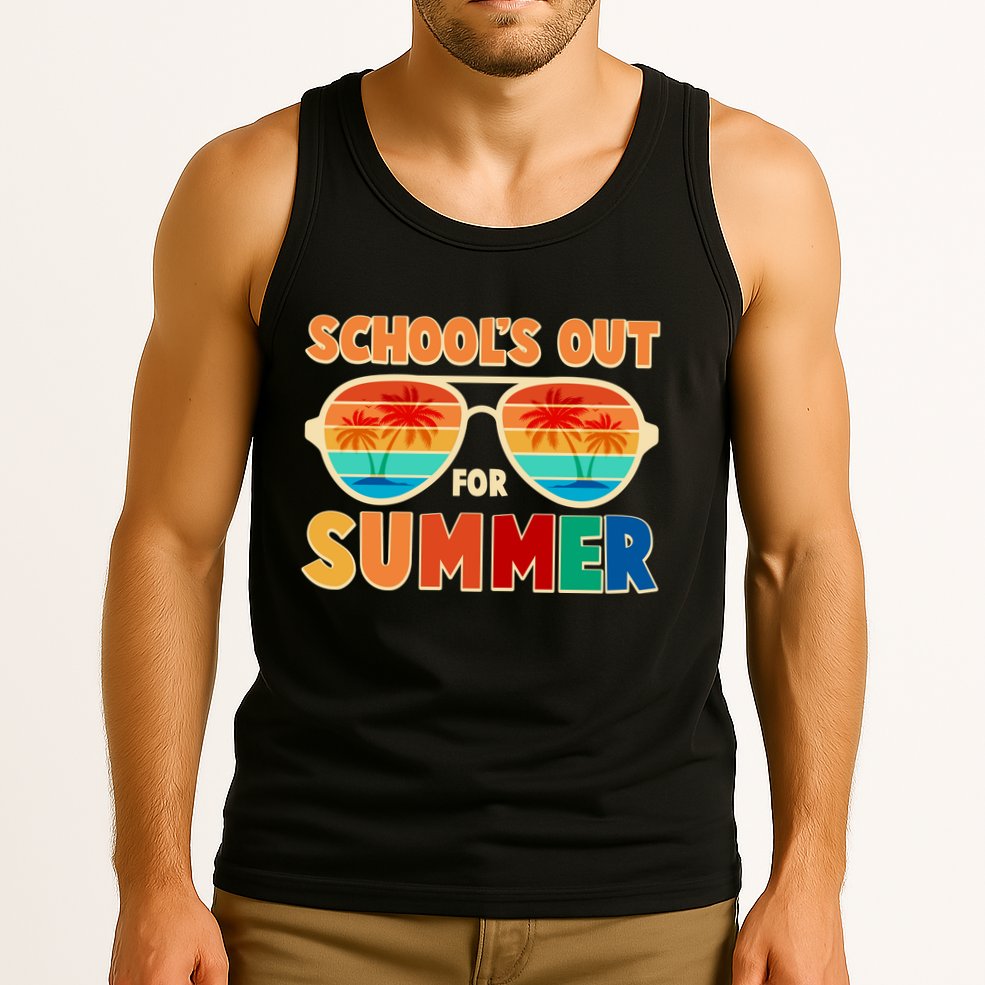Retro Schools Out For Summer Tank Top