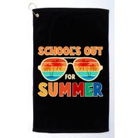 Retro Schools Out For Summer Golf Towel