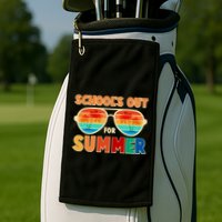 Retro Schools Out For Summer Golf Towel