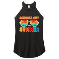 Retro Schools Out For Summer Women's Perfect Tri Rocker Tank