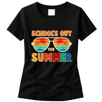 Retro Schools Out For Summer Womens T-Shirt
