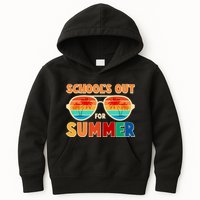 Retro Schools Out For Summer Kids Hoodie