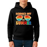 Retro Schools Out For Summer Kids Hoodie