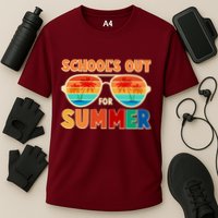 Retro Schools Out For Summer Performance Shirt
