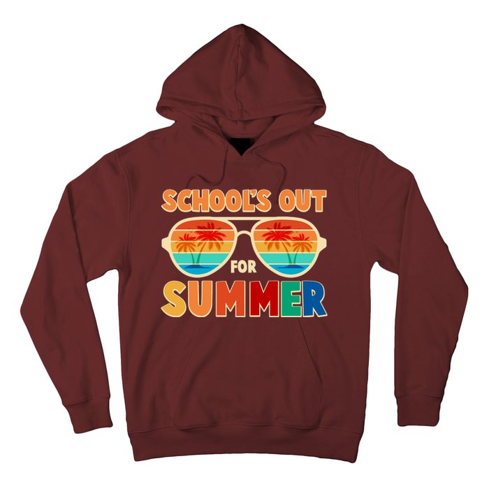 Retro Schools Out For Summer Hoodie