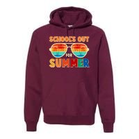 Retro Schools Out For Summer Premium Hoodie