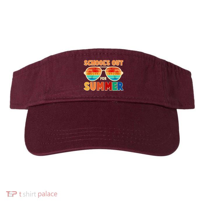 Retro Schools Out For Summer Visor