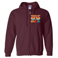 Retro Schools Out For Summer Full Zip Hoodie