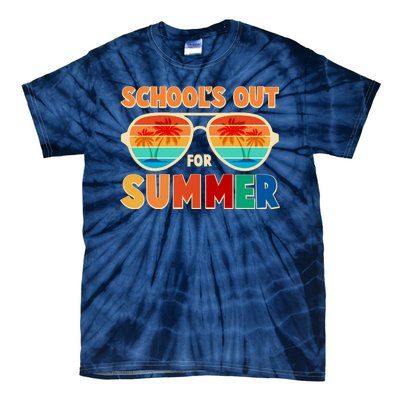 Retro Schools Out For Summer Tie-Dye T-Shirt