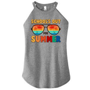 Retro Schools Out For Summer Women’s Perfect Tri Rocker Tank