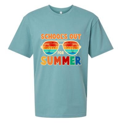 Retro Schools Out For Summer Sueded Cloud Jersey T-Shirt