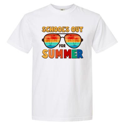 Retro Schools Out For Summer Garment-Dyed Heavyweight T-Shirt