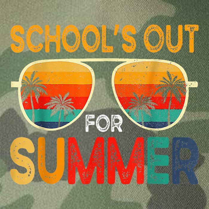 Retro Schools Out For Summer Legacy Tie Dye Trucker Hat