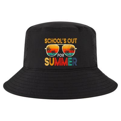 Retro Schools Out For Summer Cool Comfort Performance Bucket Hat
