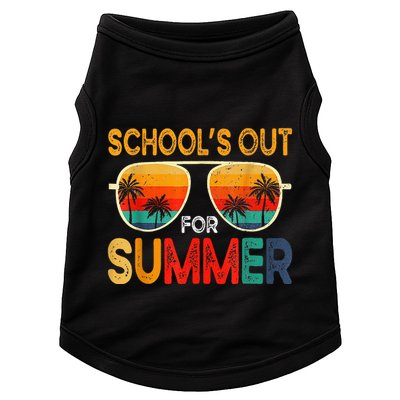 Retro Schools Out For Summer Doggie Tank
