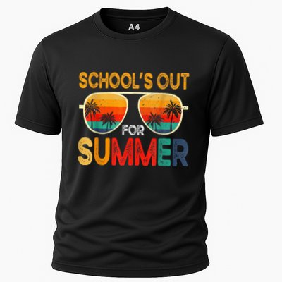 Retro Schools Out For Summer Performance Shirt