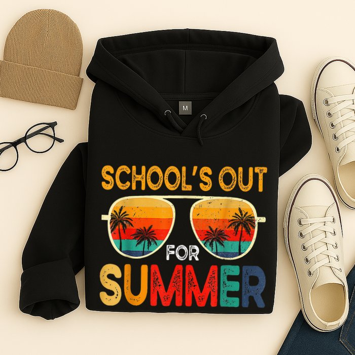 Retro Schools Out For Summer Hoodie