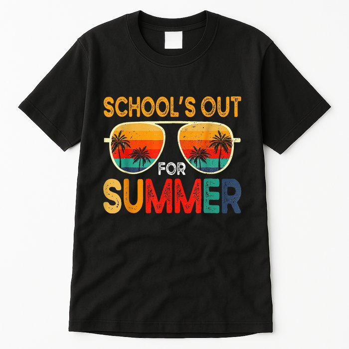 Retro Schools Out For Summer Tall T-Shirt
