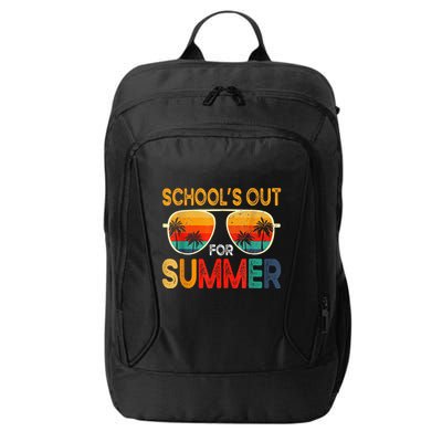 Retro Schools Out For Summer City Backpack