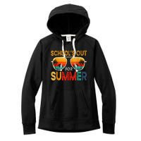 Retro Schools Out For Summer Women's Fleece Hoodie