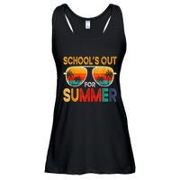 Retro Schools Out For Summer Ladies Essential Flowy Tank