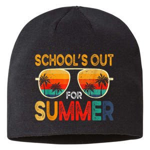 Retro Schools Out For Summer Sustainable Beanie