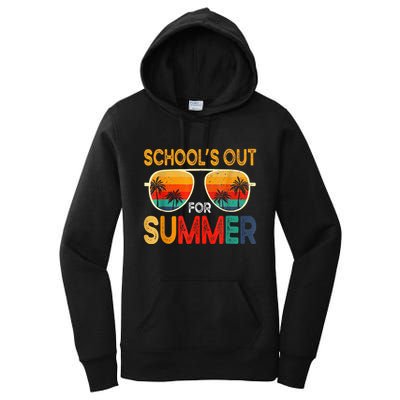 Retro Schools Out For Summer Women's Pullover Hoodie