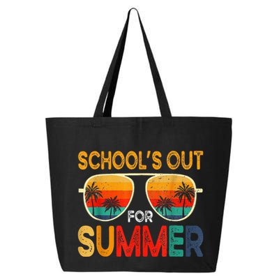 Retro Schools Out For Summer 25L Jumbo Tote
