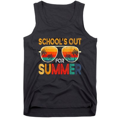 Retro Schools Out For Summer Tank Top
