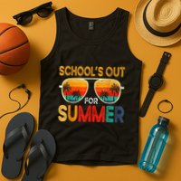 Retro Schools Out For Summer Tank Top