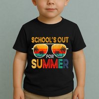 Retro Schools Out For Summer Toddler T-Shirt