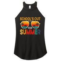 Retro Schools Out For Summer Women's Perfect Tri Rocker Tank