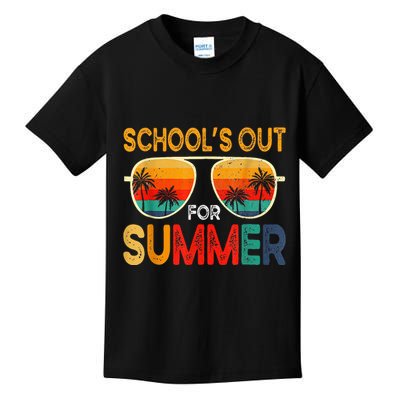 Retro Schools Out For Summer Kids T-Shirt