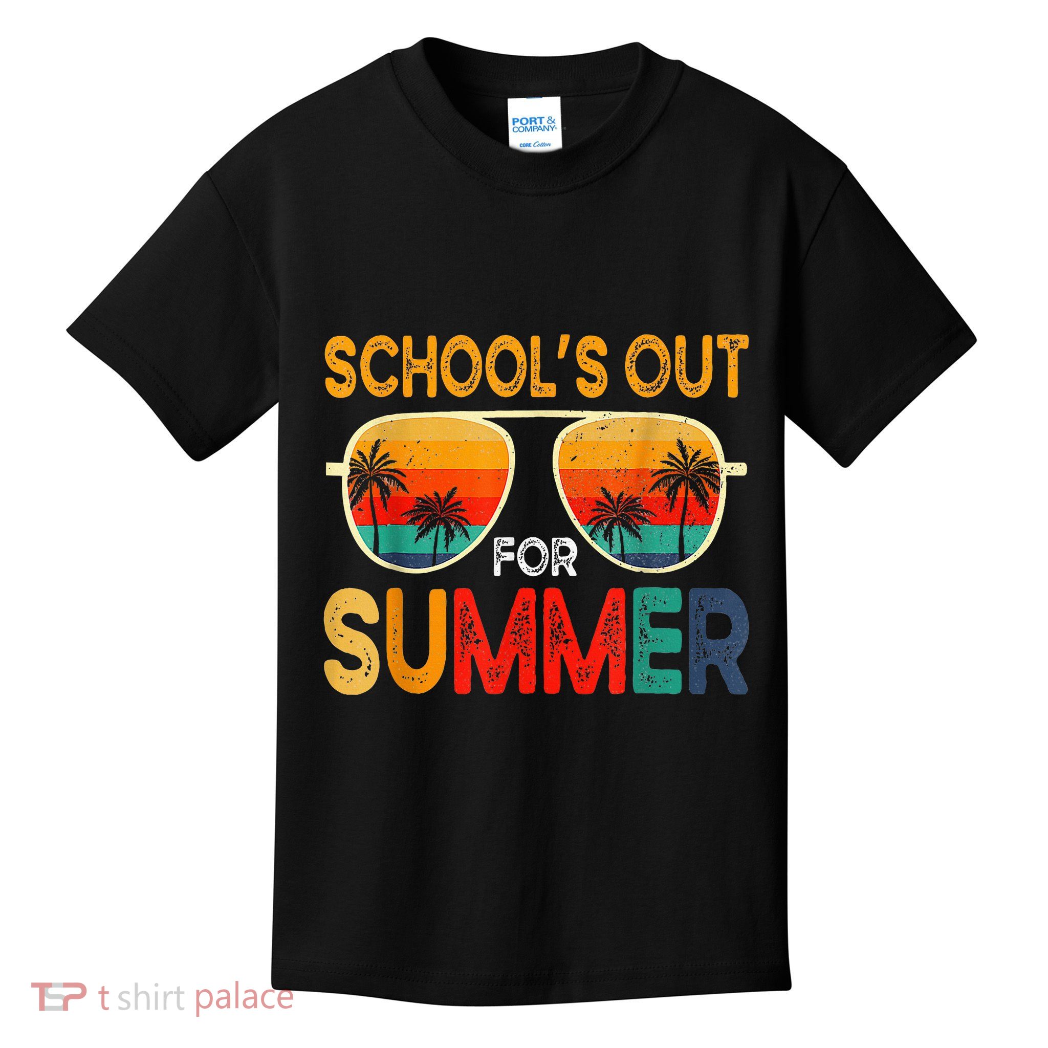 Retro Schools Out For Summer Kids T-Shirt
