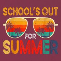 Retro Schools Out For Summer 16oz Travel Tumbler