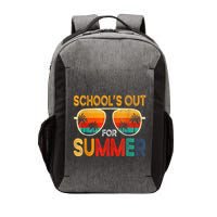 Retro Schools Out For Summer Vector Backpack