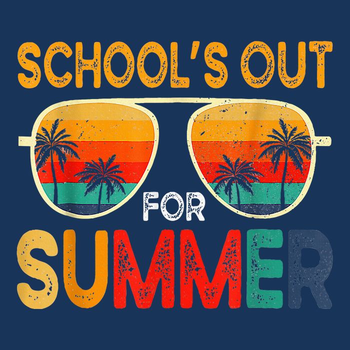 Retro Schools Out For Summer Infant Baby Jersey Bodysuit