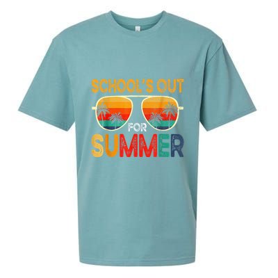 Retro Schools Out For Summer Sueded Cloud Jersey T-Shirt