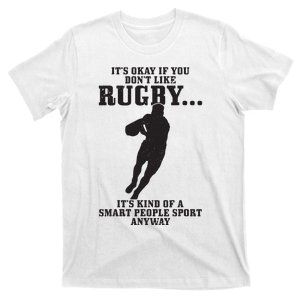 Rugby Smart People Sport Funny Rugby Player T-Shirt