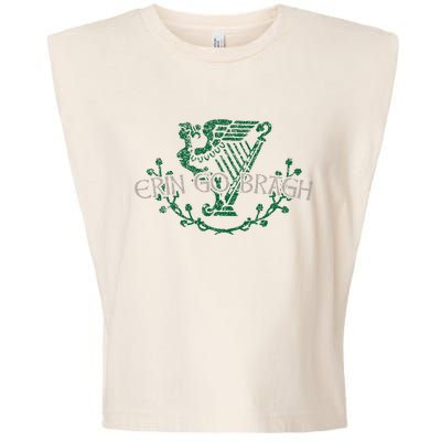 Retro St Patricks Day Erin Go Bragh Garment-Dyed Women's Muscle Tee