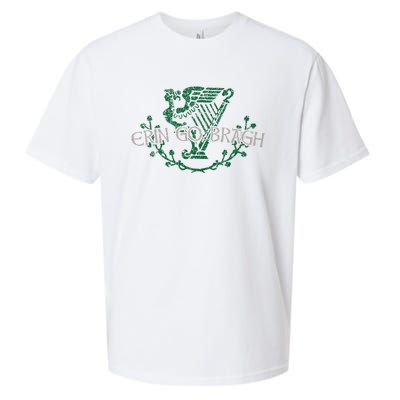 Retro St Patricks Day Erin Go Bragh Sueded Cloud Jersey T-Shirt