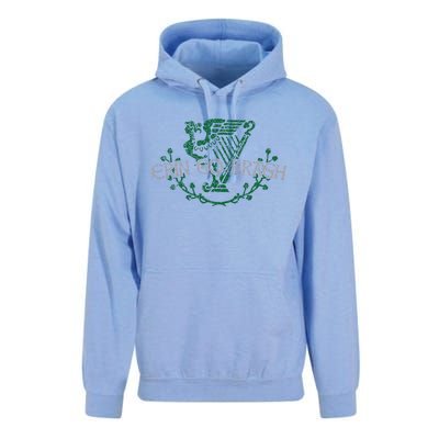 Retro St Patricks Day Erin Go Bragh Unisex Surf Hoodie