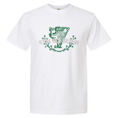 Retro St Patricks Day Erin Go Bragh Garment-Dyed Heavyweight T-Shirt