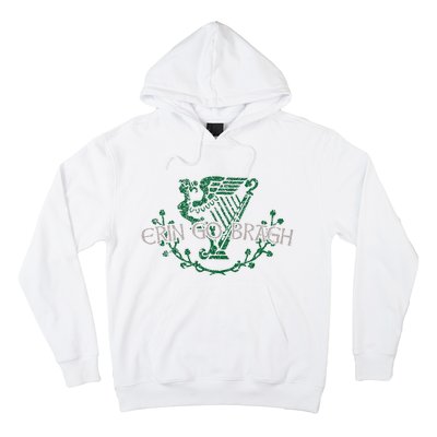 Retro St Patricks Day Erin Go Bragh Hoodie